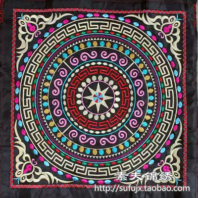 Ethnic embroidery, embroidery, embroidery, embroidery, Chinese characteristics, ethnic home accessories, foreign affairs gifts