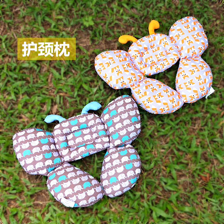 Baby Neck Pillow Baby Stroller U-shaped Fixed Pillow Car Airplane Seat Sleeping Travel Pillow Cushion