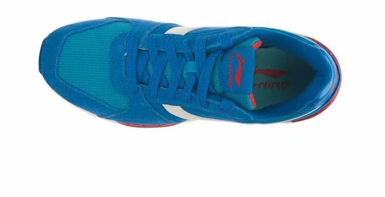 Li Ning giày thông thường mùa hè giày da lộn giày the thao nữ hàng hiệu