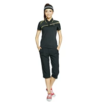 Quần cắt cạp của phụ nữ Li Ning Quần âu thời trang mùa hè Chương trình đào tạo thể thao ngoài trời AKQH078-3 - Quần thể thao quần thể thao nam ngắn