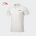 Li Ning ngắn tay nam mùa hè đào tạo loạt nam ve áo thể thao thời trang áo sơ mi POLO APLT009