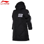 Li Ning Winter Sports Life Series Áo dài nữ Áo dài thoải mái Áo thun hàng đầu AYMM096