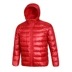 Li Ning nam mùa đông khâu thời trang thể thao giản dị ấm áp trùm đầu ngắn xuống áo khoác AYMH087-6 - Thể thao xuống áo khoác áo khoác mũ lông nữ Thể thao xuống áo khoác