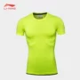 Giải phóng mặt bằng Li Ning ngắn tay nam mùa xuân và mùa hè Quần mới Áo thun thoáng khí Thể dục nam chạy bộ sành điệu - Áo phông thể thao áo phông lining