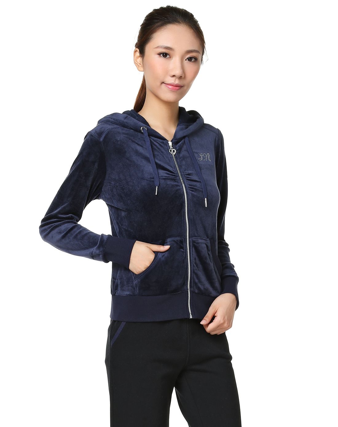 Áo nỉ nữ Li Ning - Thể thao lông cừu / jumper quần áo thu đông nam 2020