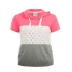 Li Ning Women màu phù hợp với áo phông trùm đầu giản dị AWDL162-1-2 - Áo phông thể thao Áo phông thể thao