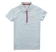 Li Ning nữ thể thao ngắn T-tay áo Polo mùa hè đứng cổ áo thể thao quần vợt thường xuyên APLH112
