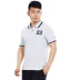 Li Ning nam bóng rổ loạt thể thao Áo thun ngắn tay Áo sơ mi Polo APLK075 Áo polo thể thao