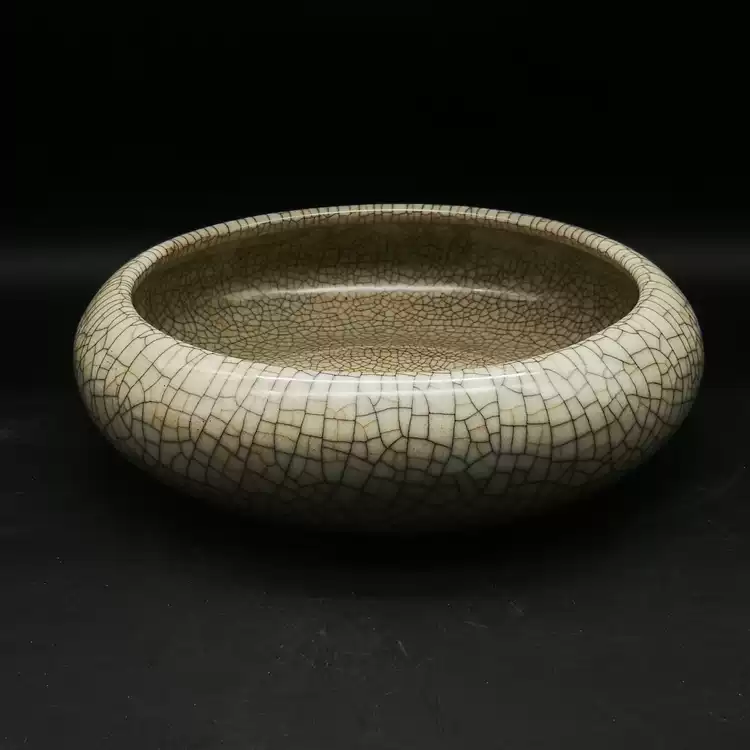 清官窯金糸鉄線紋 大筆洗  碗蓮灰皿  書道具 文房具 現代工芸品 美術品 置物 清官窯金糸鉄線紋 大筆洗 碗蓮灰皿 書道具 文房具 現代工芸