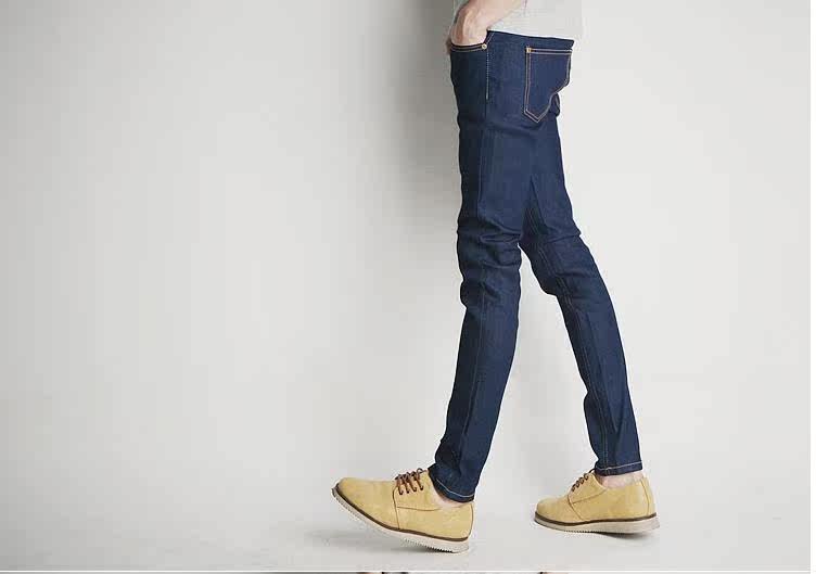 Jeans pour adolescent pieds Slim pour Quatre saisons - Ref 1469669 Image 18