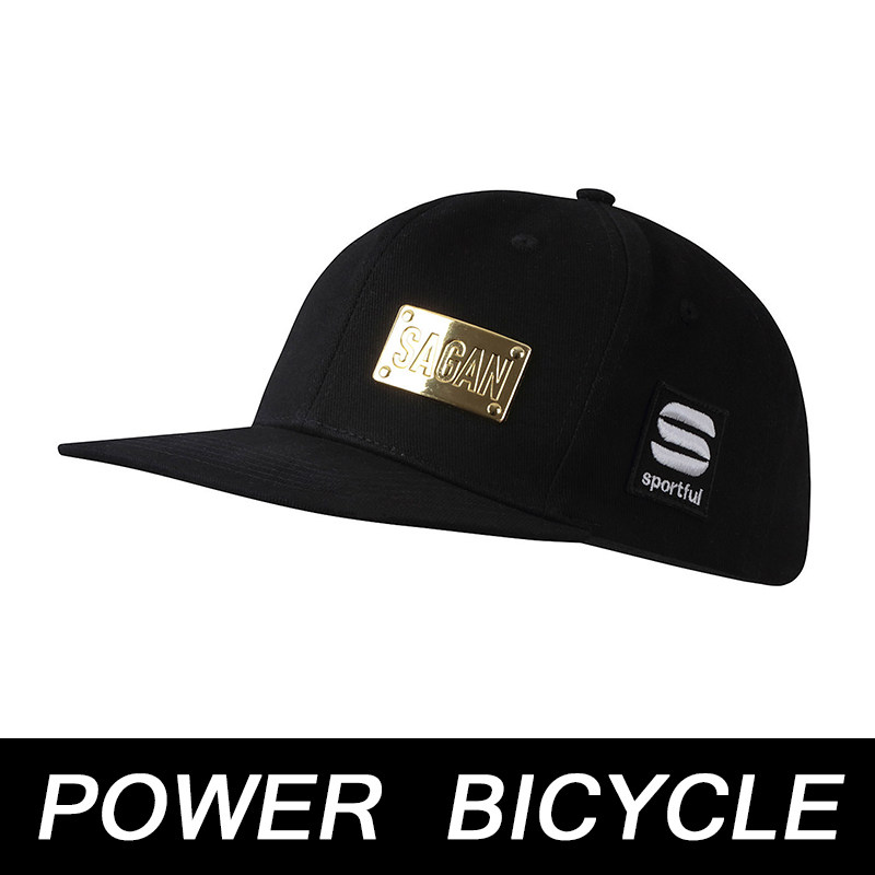 Sportful PETER SAGAN GOLD CAP Sagan limited edition gold LOGO cap flat brim cap