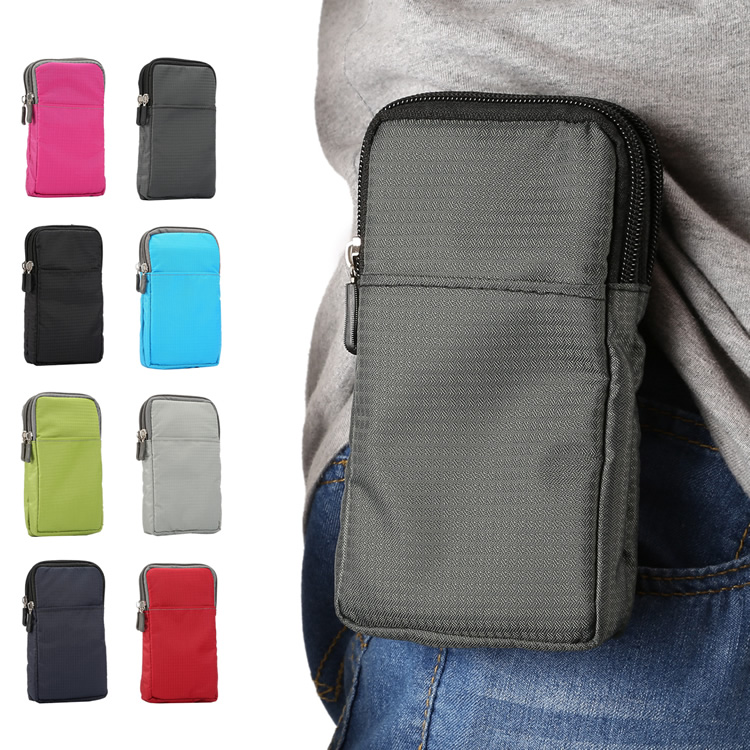 Mini Cell Phone Pocket Cloth Cover Hung Waist Wearing Strap Vertical MALE AND FEMALE UNIVERSAL MULTIFUNCTION OUTDOOR SINGLE SHOULDER INCLINED CROSS POUCH 