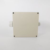 160*160 * 90mm one in one out plastic waterproof junction box outdoor terminal junction box 16 square wire box