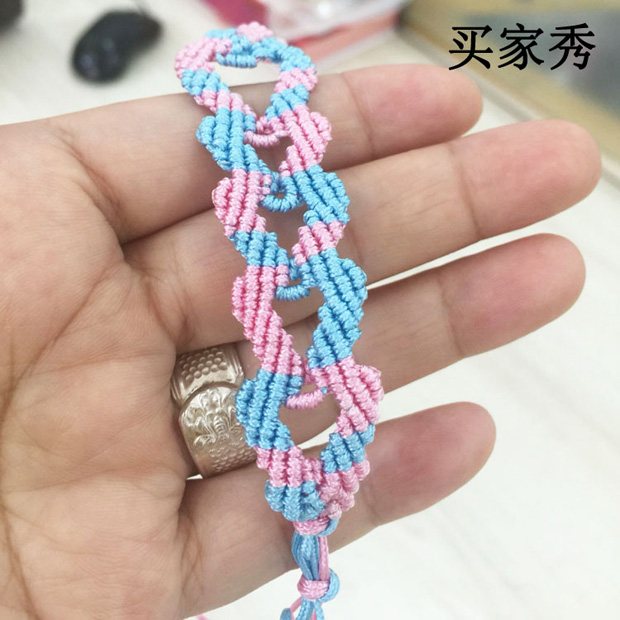 Một dây ngọc bích 1mm dây dệt tay DIY vòng cổ vòng cổ tự làm vật liệu gói dây trang sức mặt dây nylon - Vòng đeo tay Clasp vòng pandora