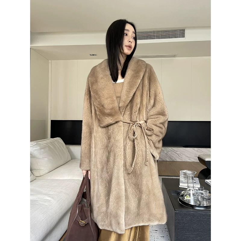 Импорт velvet swan, длинное пальто-тренч, коллекция 2023