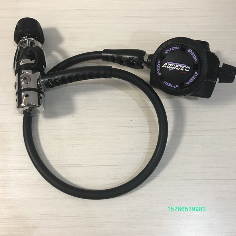 AQUATEC DIVING PRESSURE REDUCING VALVE Suction Machine Suit Piston Type Diving First-class Head Adjustable Submersible Suction