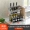Kệ bếp inox giá lưu trữ 2 tầng kệ treo tường nhà bếp cung cấp gia vị giá bếp gia vị - Phòng bếp kệ gia vị 2 tầng
