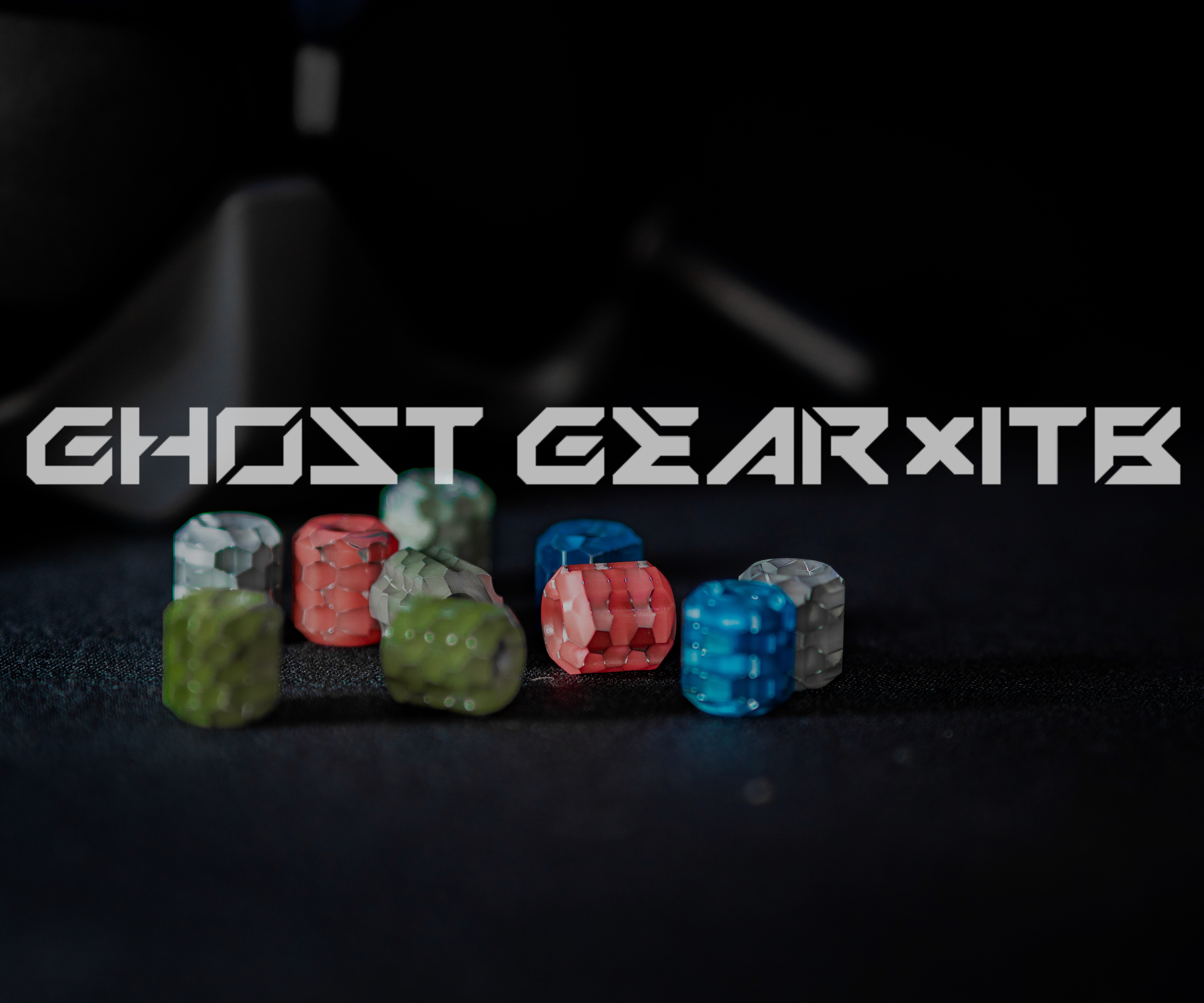 (Ghost Gear × ITB) Luminous Resin Knife Pendant