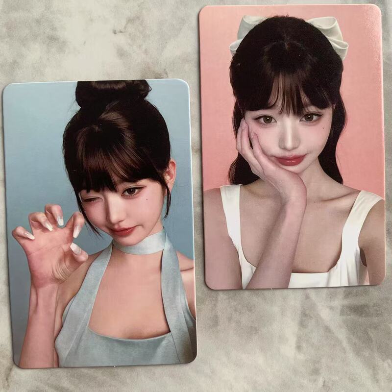 [Authentic in Stock] Zhang Yuanying Ive Dashing Diva Magazine Card Wearable Nail Art Card