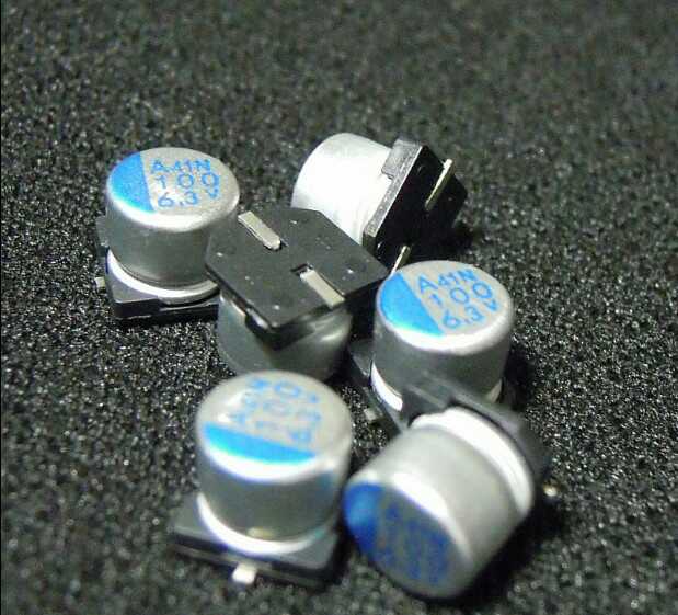 nippon PXA Chemical SMD 100UF 6 3V 6 3x6 patch solid electrolytic capacitors