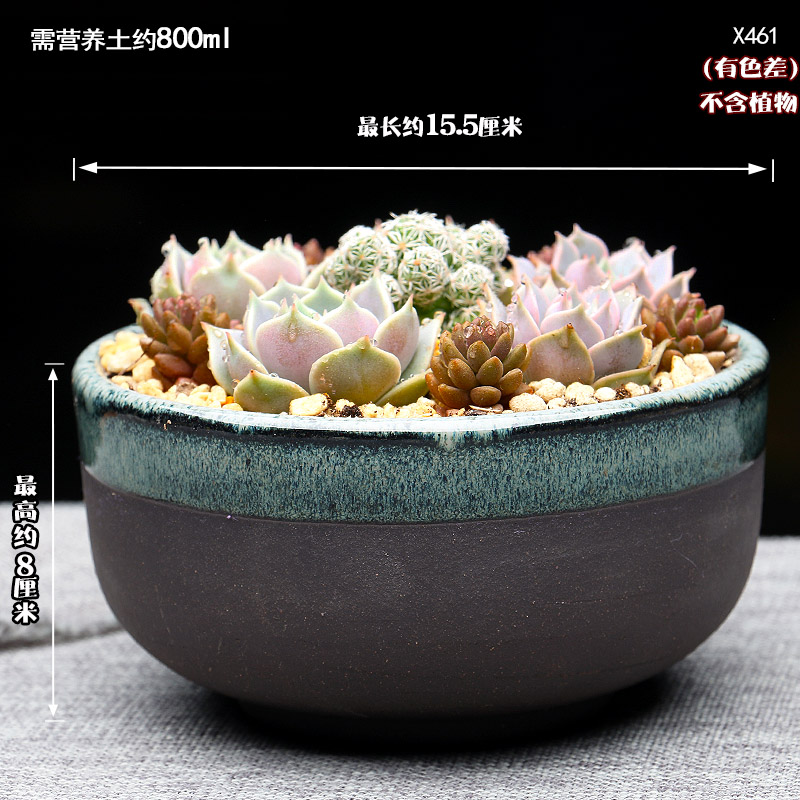 Extra Large Fleshy Plant Pots Rough Pottery Special Extra Large Fleshy Plant Pots Rough Pottery Special Simple Personality Creative Compact Ceramic