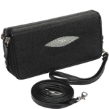 Подлинные новые дамы в стиле жемчужной рыбы с двойной молнией и пакетами, чистые сумочки могут наклонно пересечь заводскую цену