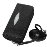 Подлинные новые дамы в стиле жемчужной рыбы с двойной молнией и пакетами, чистые сумочки могут наклонно пересечь заводскую цену