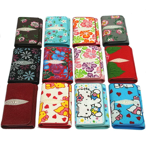 Свежая сумка из жемчуга, вместительный и большой складной кошелек, бумажник, из натуральной кожи