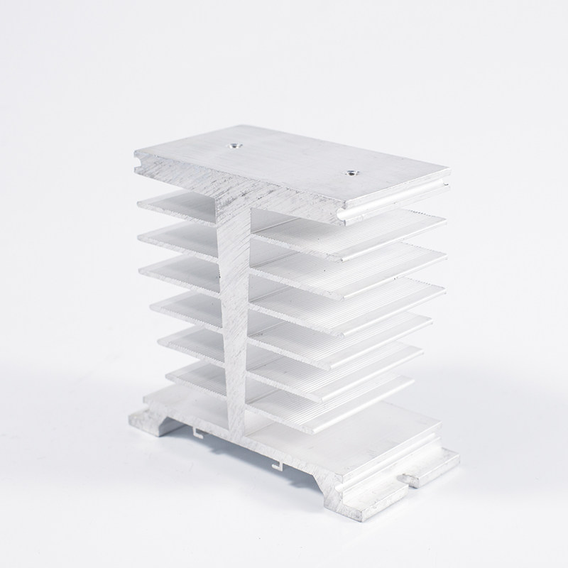 Single-phase three-phase solid state relay base radiator Aluminum heat sink SS 40A60A 80A100A