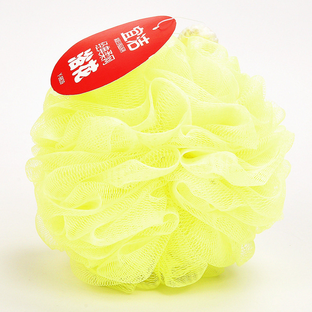 yekee/宜洁加大可爱彩色海绵沐浴球打泡泡大浴花不散浴擦宝贝柔软