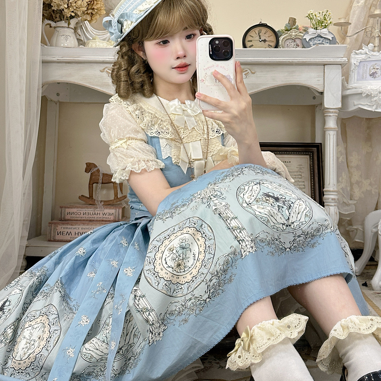 Little Porcelain Plate CLA Tank JSK Elegant Lolita Dress
