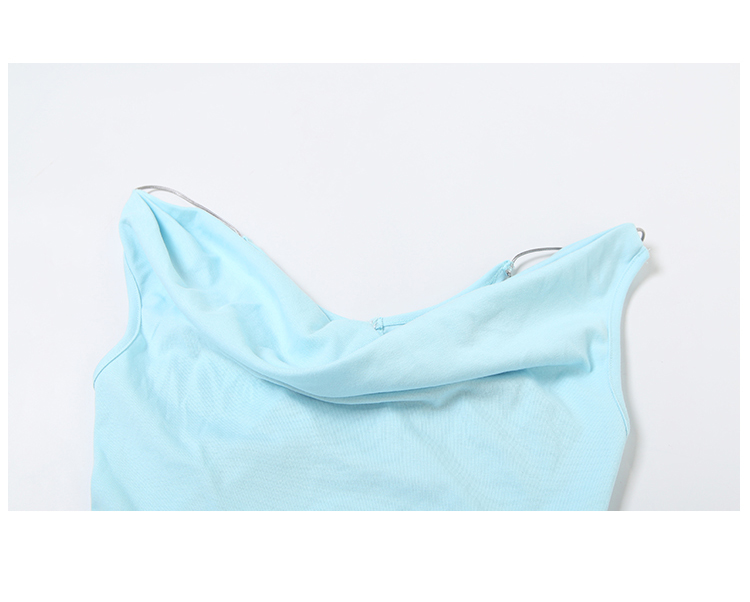 #Sisjuly# Set casual da donna con gonna a mezza lunghezza, stile dipinto a olio, con colletto appeso e gilet color caramella macaron per ragazza dolce_voghion.com