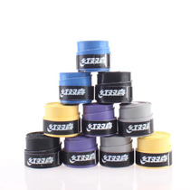 DHS red double joy G160 badminton racket hand rubber handle leather suction perspiration belt