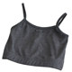 Short letter camisole women's 2020 new style inner and outer wear slimming all-match navel bottoming shirt knitted top