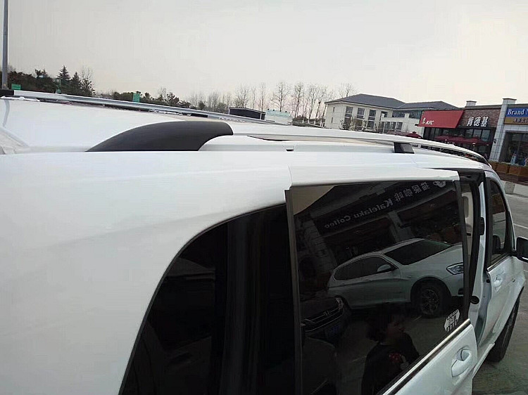 Áp dụng cho giá đỡ hành lý mới của Mercedes-Benz / V260L / V260 Giá đỡ hành lý V-class 4S giá đỡ hành lý ban đầu thanh giá nóc ngang