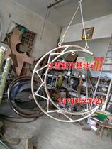 Bar Dancing High Altitude Rings Magic Square Air Flying Anchor Steel Pipe Empty Light Performances Trampoline High Altitude Weiya Acrobatic Props