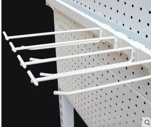 Perpetual Sein Shelf Hooks Crossbar Hooks Supermarket Food Trough Plate Hooks Double Wire Hook Thickened thickened