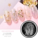 Nail Art Silk Dây Vàng và Dây Bạc Đặt Bộ dụng cụ Làm móng Dây Star Moon Rivet Trang sức Dây chuyền Vàng và Bạc - Công cụ Nail