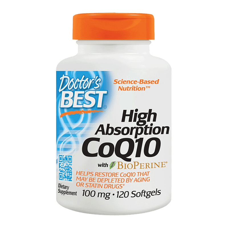 Doctor'sBest多特倍斯美国原装进口辅酶q10软胶囊100/200mg coq10