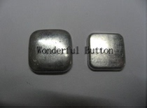 Square shaped cloth buckle bare buckle buckle embryo 100 sets