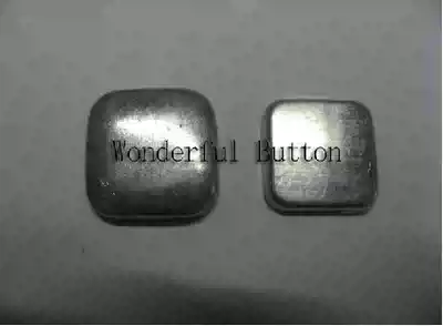 100 sets of square shaped cloth buckle bare buckle