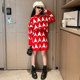 Girls' suit autumn and winter 2022 new middle and big children's foreign style sweater skirt little girl knitted dress winter suit