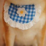 Летний слюнявчик, милый нагрудник в форме цветка, шарф