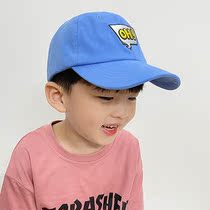 Childrens cap Summer Boy hat thin sun hat Zhongdabi 2021 New handsome Sun baseball cap