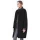 Lady Di Rougui's mid-length wool wool coat