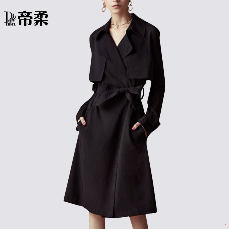 Trench pour femme en Coton - Ref 3226489 Image 1