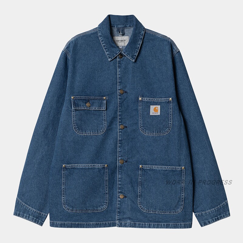 Carhartt Wip Michigan Jacket Carhartt Four-Pocket Denim Jacket Og Chore Coat 31896m Carhartt Wip Michigan Jacket Carhartt Four-Pocket Denim Jacket Og Chore Coat 31896m