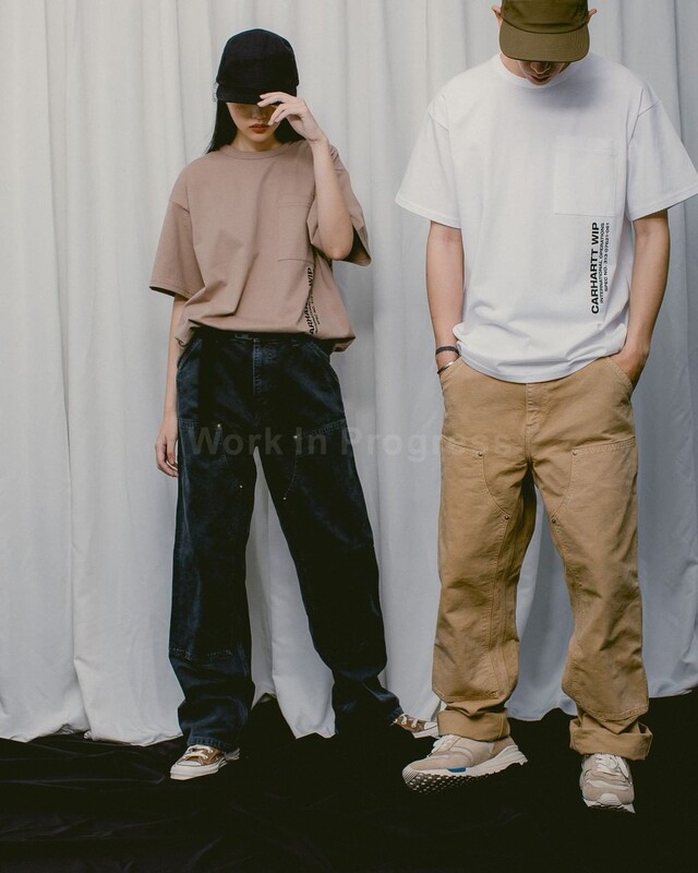 Carhartt Wip Double Knee Pants Carhartt Logging Pants Work Pants Double Knee Non-B01 Long Pants