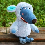 Плюшевая милая игрушка из овчины, детская тряпичная кукла, подарок на день рождения