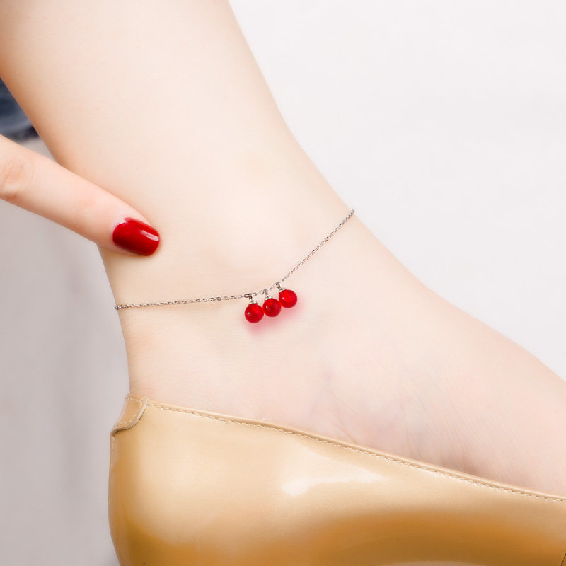 Chaine de cheville Femme OTHER   en Argenterie - Ref 3101967 Image 1